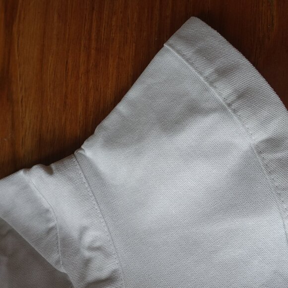 Lands End cotton fabric white sun hat - Picture 12 of 13